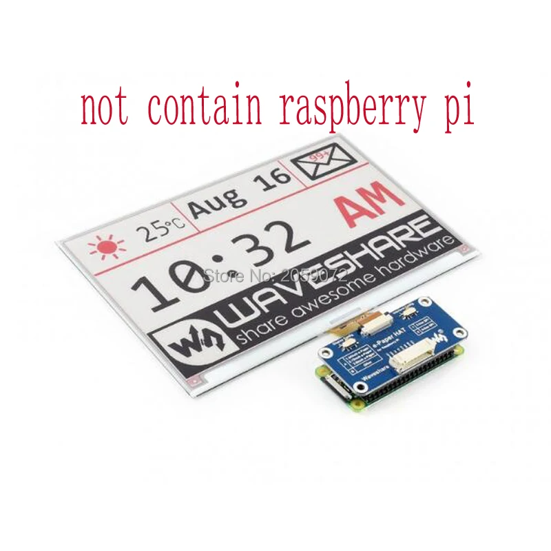 Raspberry pi универсальная шляпа для водителя электронная бумага | Компьютеры и офис