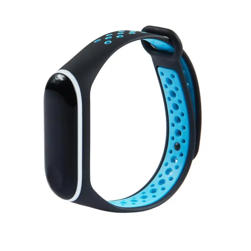 Водонепроницаемый силиконовый сменный ремешок для часов Xiaomi Mi Band 3 два