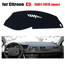 Чехлы для приборной панели автомобиля коврик Citroen C5 2007 2015 левого