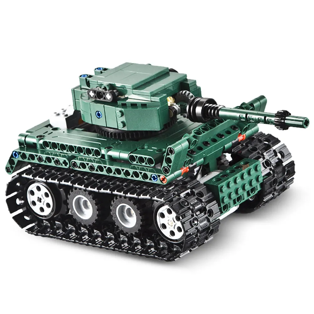 Ww2 RC танки тигра строительные блоки Technic World War 2 военная модель немецкой армии