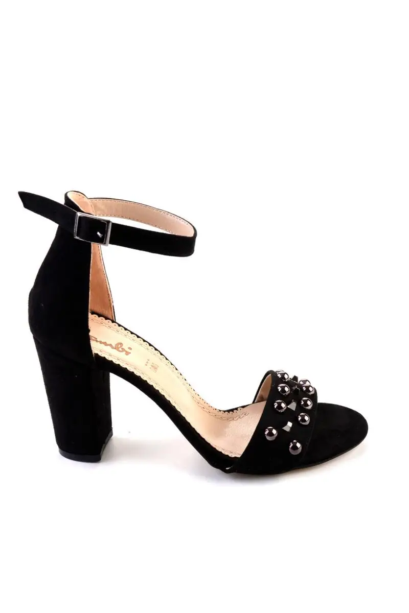 Bambi Black Female high-Heeled Shoes F0331063072 | Обувь