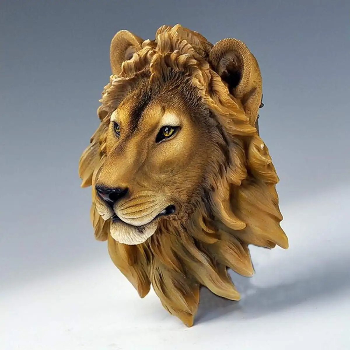 Настенные 3d украшения в виде головы животного подвесное украшение из смолы