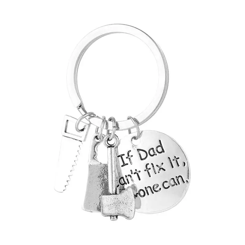 Новинка 1 шт. брелок для ключей Love You Daddy подарок Дня отца аксессуары Прямая