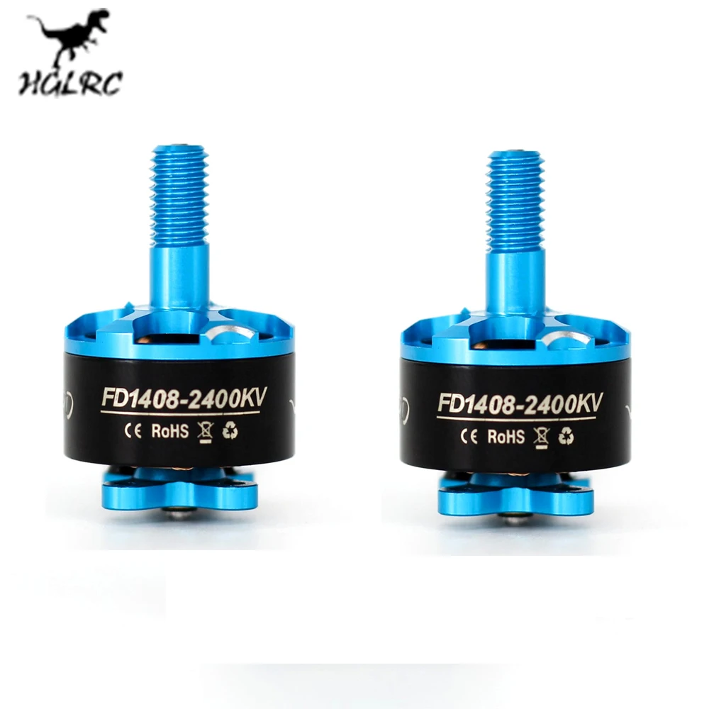 2 шт. HGLRC Forward 1408 2400KV 5 6 S 3600KV 3 4 бесщеточный двигатель для RC Дрон FPV гоночная запасная