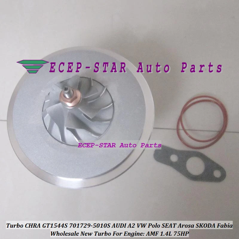 Турбокартридж CHRA GT1544S 701729 5010S для AUDI A2 VW Polo Lupo SEAT Arosa SKODA Fabia 99 05 AMF л|turbocharger td05|turbocharger