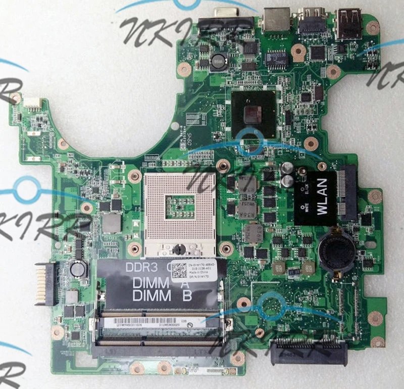 Материнская плата DAUM3BMB6E0 REV:E REV: A00 PWB: Y7GF3 F4G6H F4G5H CN-0F4G6H PGA989 для Dell Inspiron 1564
