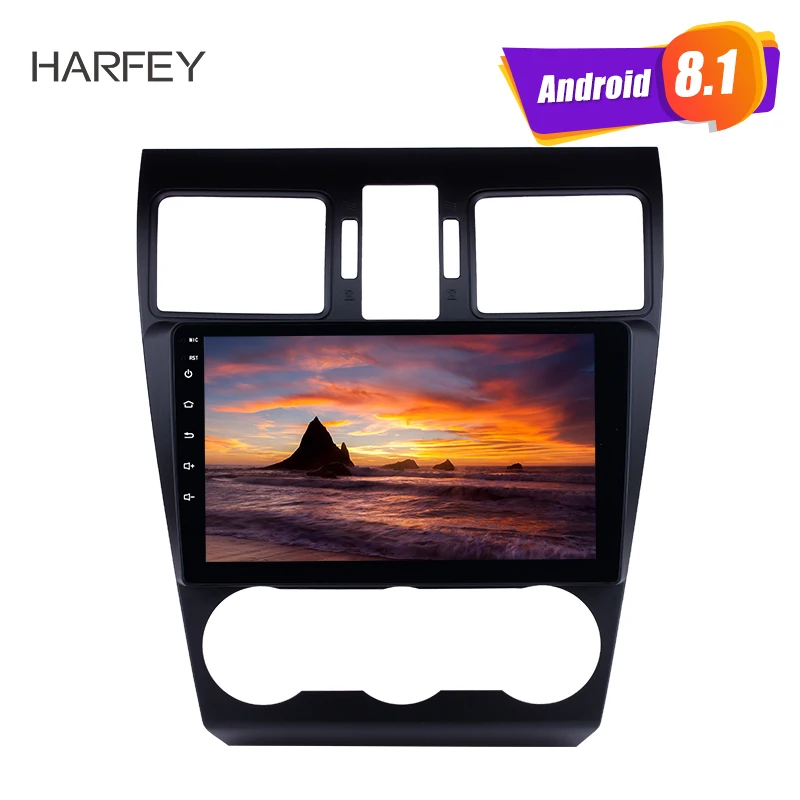 Harfey Bluetooth Радио 9 &quotAndroid 8 1/9 0 для 2013 2014 Subaru XR Forester Impreza 3G WiFi GPS навигация музыка TPMS DVR