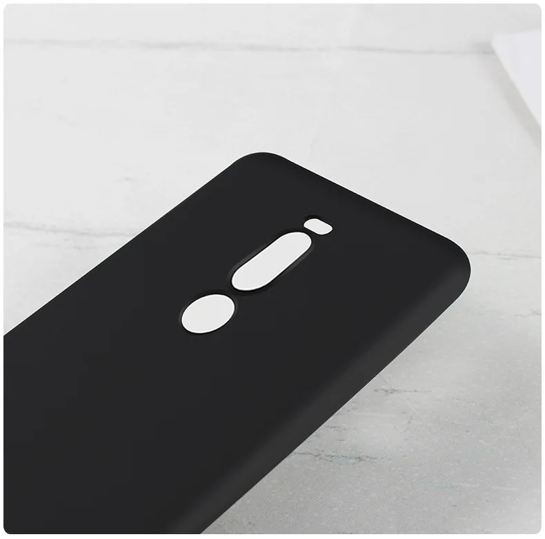 Чехол для Meizu M8 Note Матовый Мягкий ТПУ чехол с полным закаленным стеклом Meilan 8 M822Q 6 0