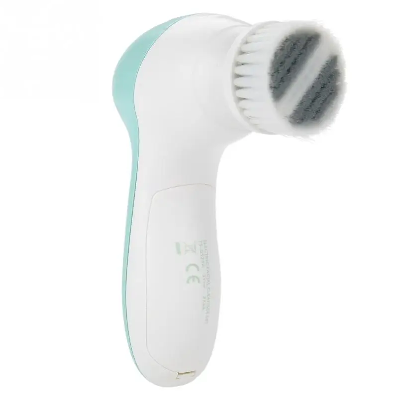 Sonic Cleansing Face Washing Skin Cleanse Brush Vibrator + Replaceable Care Machine | Красота и здоровье
