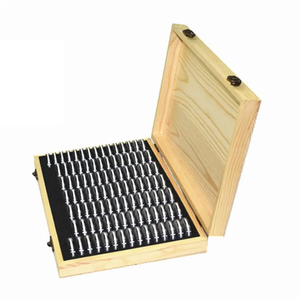 Universal 100 Commemorative Coin Storage Box Round Collection Case 18/21/25/27/30mm Wood Portable Organizer Hot Sale | Дом и сад