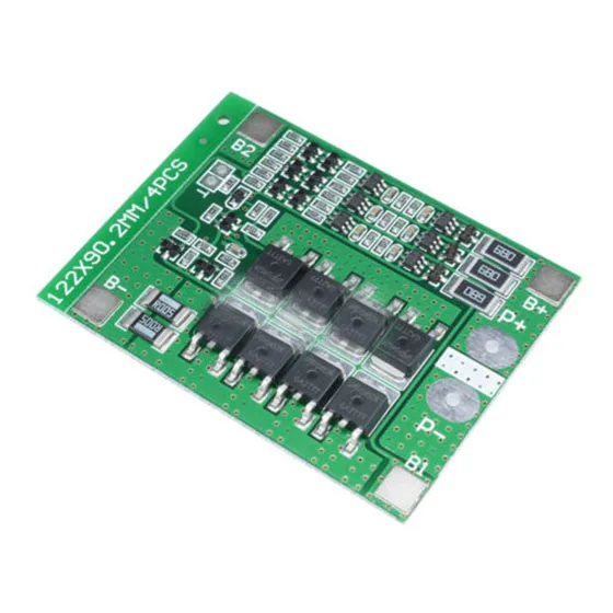Литий-ионный аккумулятор 12 6 В 25А 18650 литиевый BMS защитная плата PCB с балансиром |