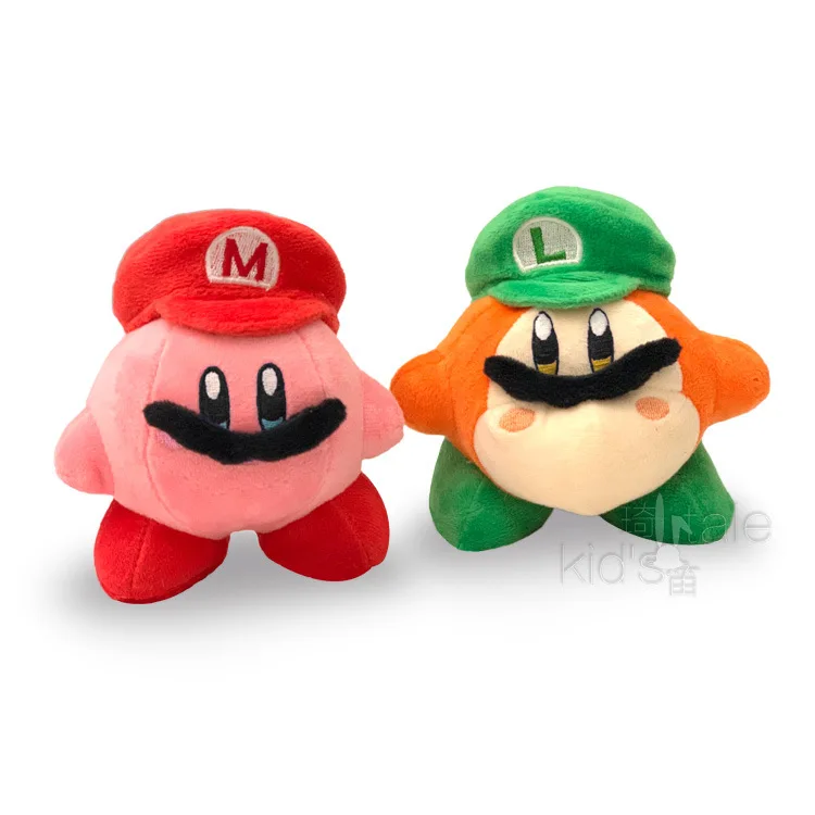 Фигурки Kirby 15 см плюшевая игрушка Подлинная фигурка Супер Марио звезда мягкая