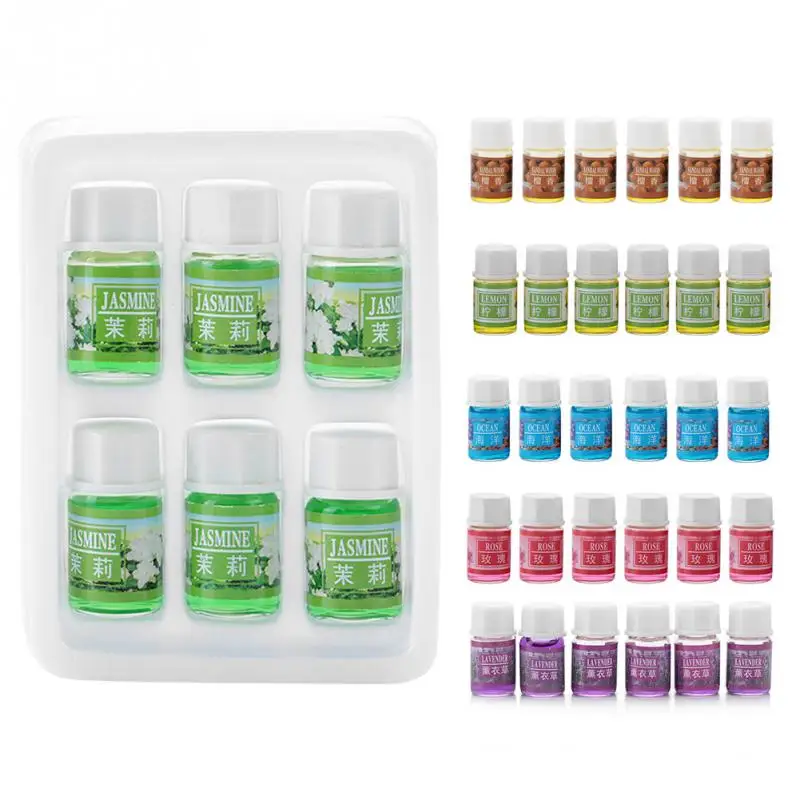 6Pcs/set 3ML Natural Fragrant Aromatherapy Water-soluble Essential Oil for Humidifier Improve Sleep Body Relax | Красота и здоровье