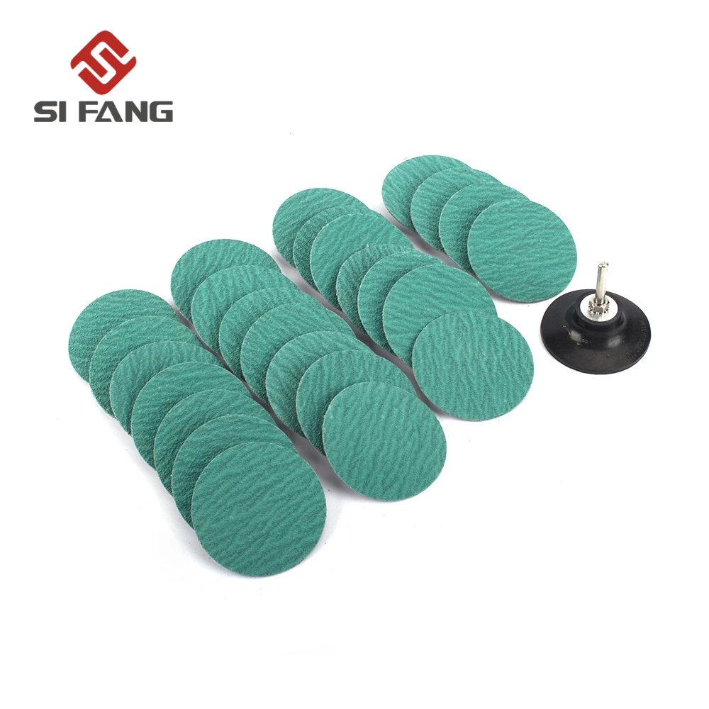 

2" 25Pcs Roloc Sanding Disc Quick Change Disc For Metal Alloy Grinding 60 Grit
