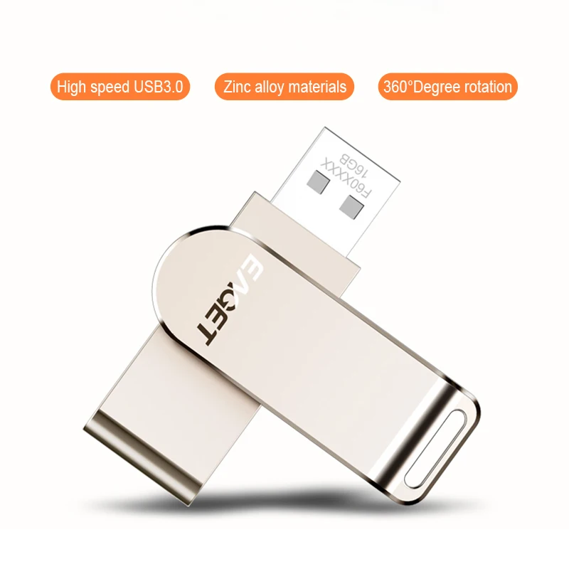 EAGET F60 128G USB флеш накопитель 3 0 высокоскоростной мини карта памяти|USB