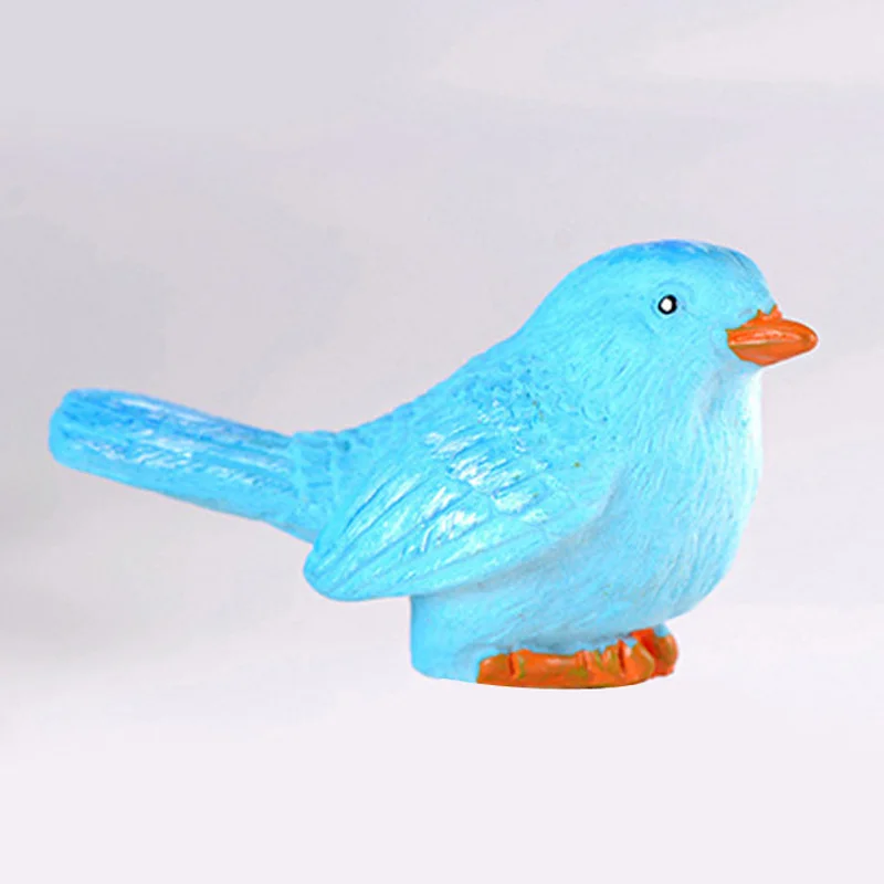 5 шт. мини-смола красочные птицы микро-пейзаж DIY растение суккулент украшения | Дом