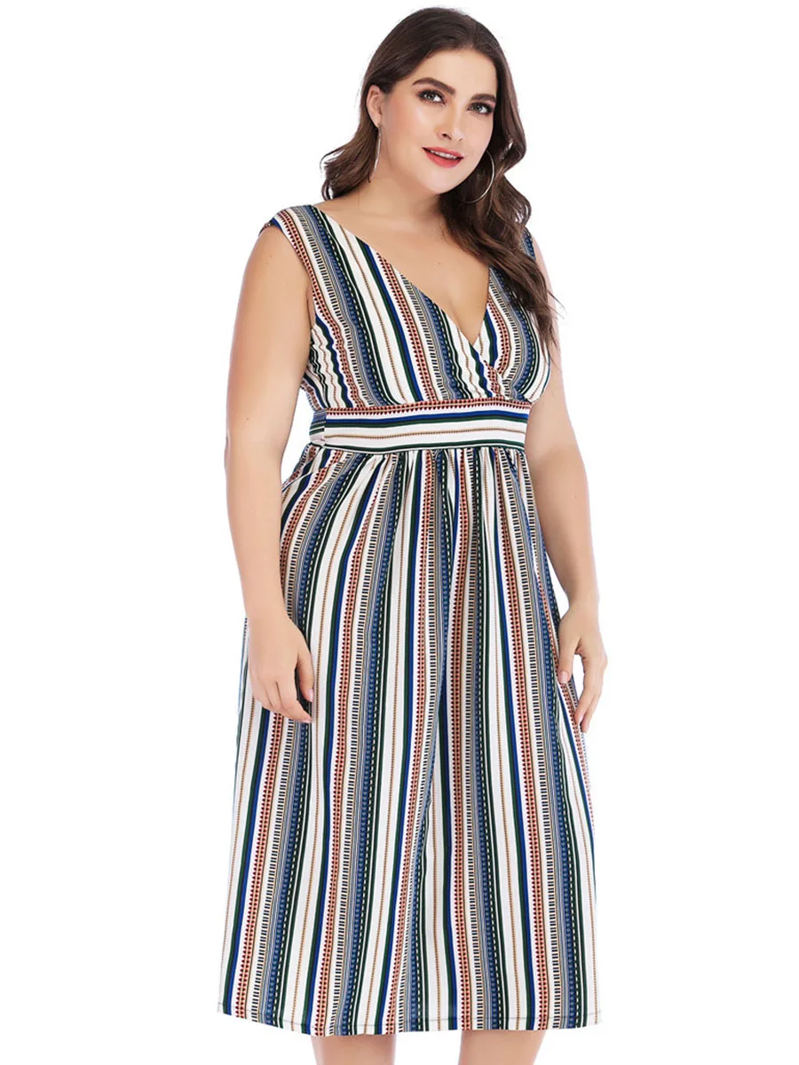 Новое Женское длинное платье женское Повседневное большого размера А силуэта с