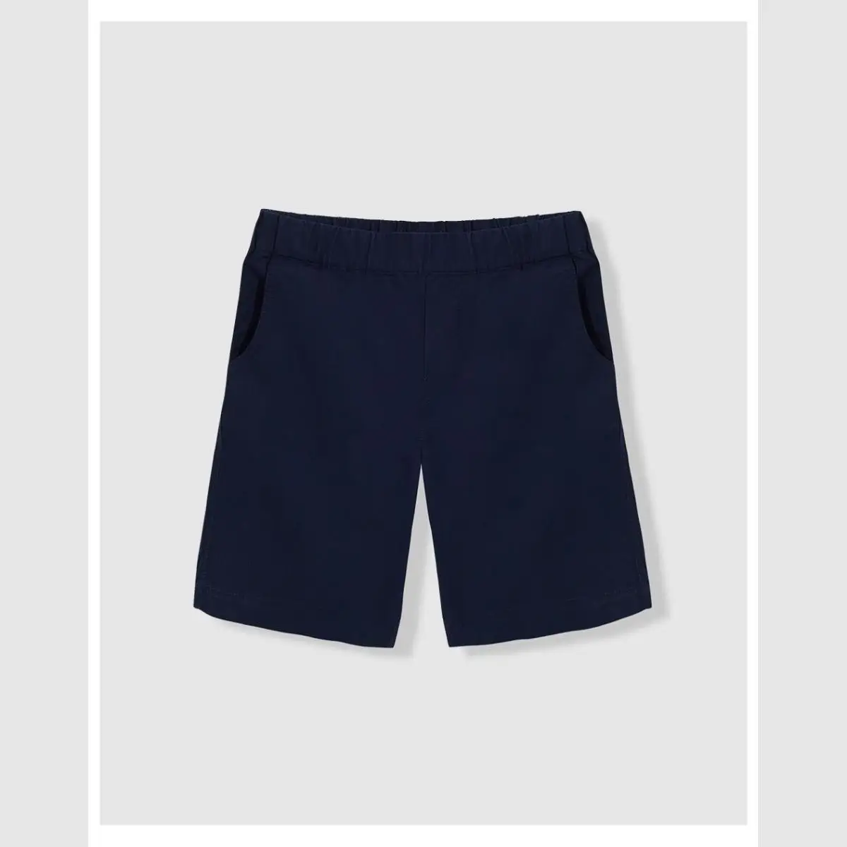 UNIT NINO COTTON PANTS BERMUDA DE блок POPELIN с ELASTICO|Шорты| |
