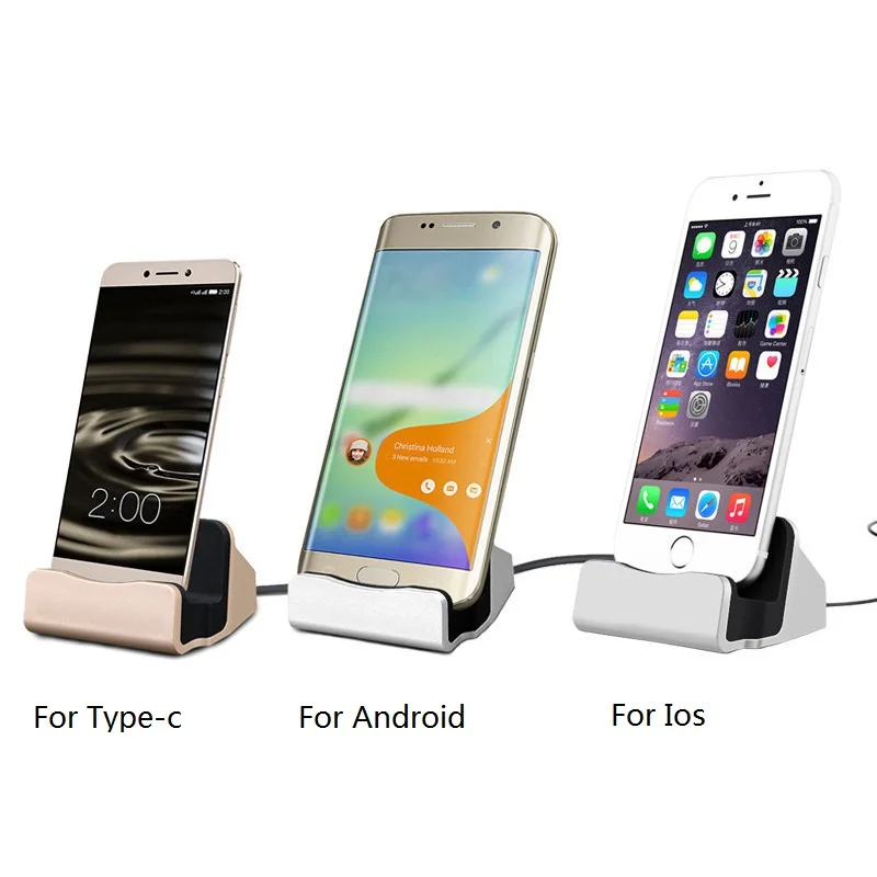 Зарядное устройство для мобильного телефона док станция зарядки IPhone 6 7 8 X Samsung Xiaomi