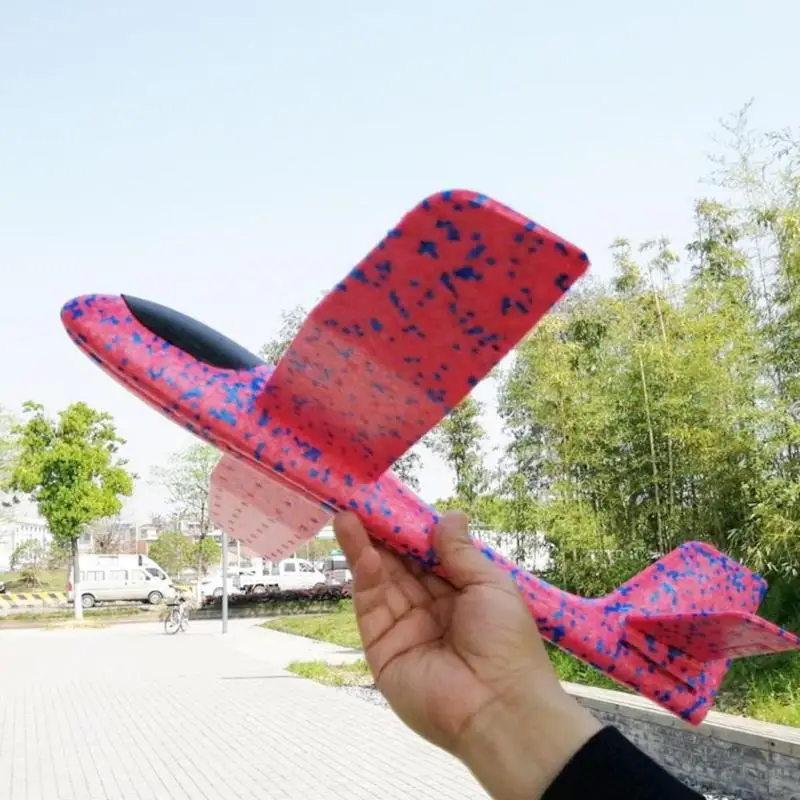 Kids Airplane Toys EPP Foam Hand Throw Aircraft Model Outdoor Launch Glider Plane Educational Interesting Gadgets |