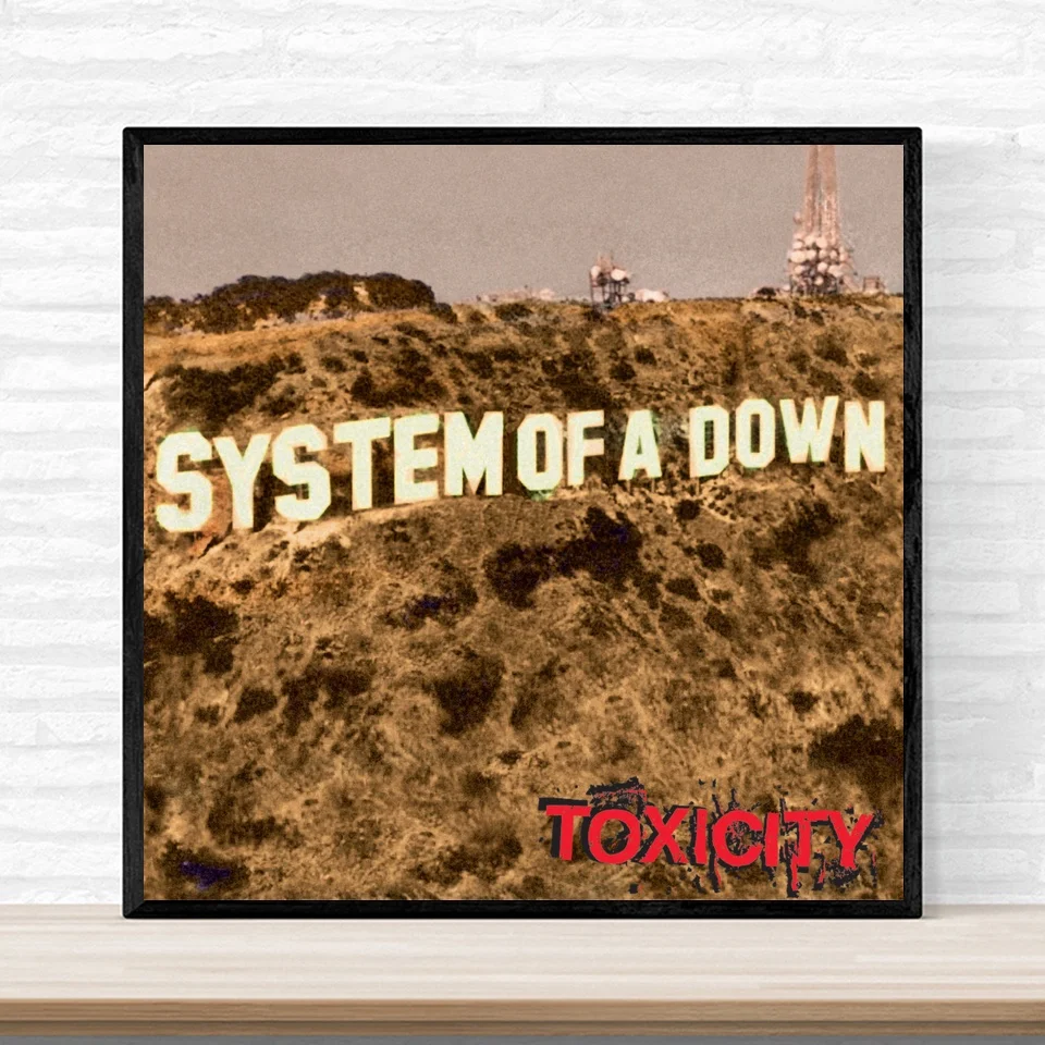 Альбомная обложка System of A Down музыкальный плакат печать на холсте настенное