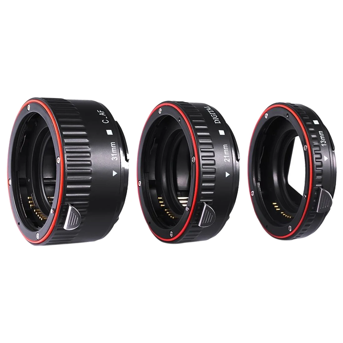 Andoer красочные металлические TTL Автофокус AF макро Удлинительное Кольцо для Canon EOS EF