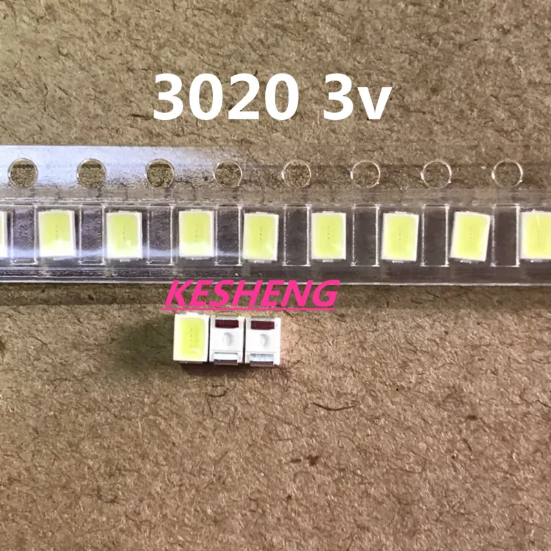 Светодиодный экран EVERLIGHT с подсветкой 0 5 вт 3 в 3020 3021 3022 холодный белый жк для тв