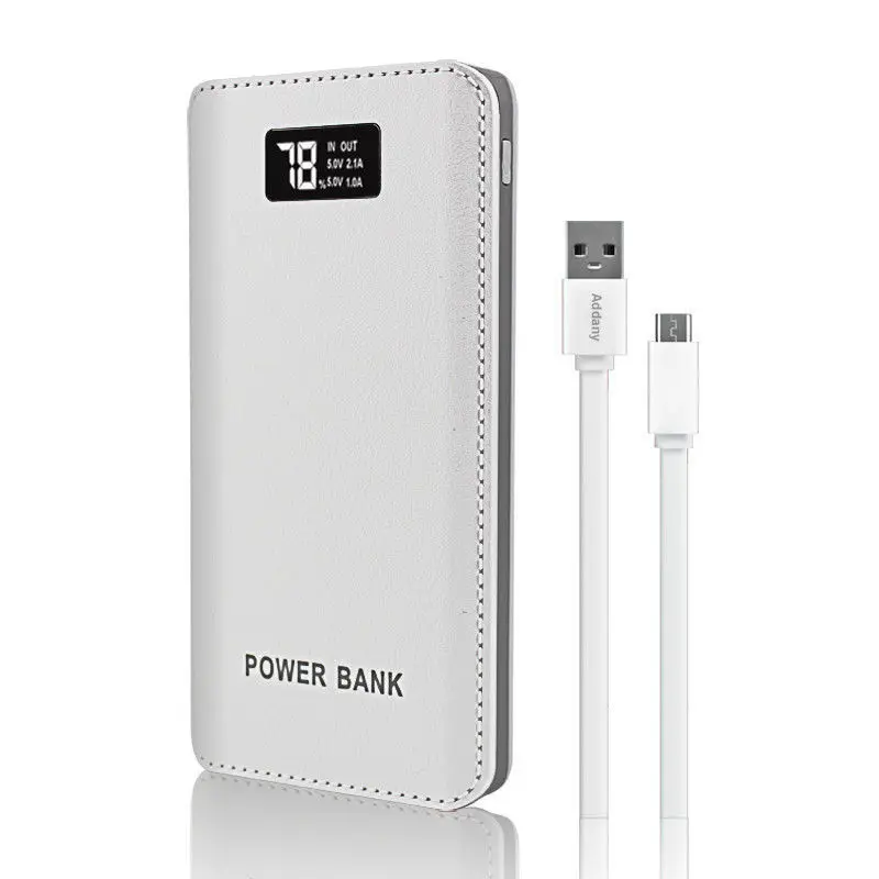 4 USB 500000 мАч Внешний аккумулятор Внешнее зарядное устройство порта для зарядки