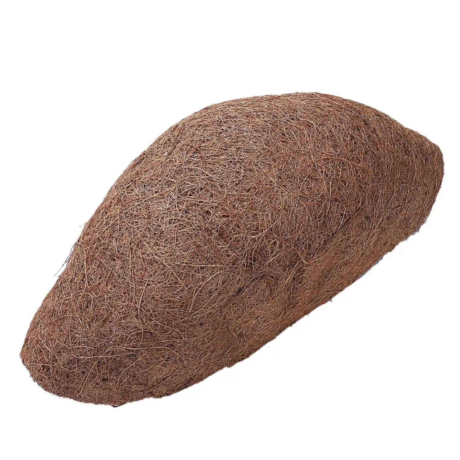 Promotion! ( Pack of 2 )Brown Half Round Pre-Formed Replacement Coco Liner 12-Inch Brown Coconut | Pot Trays