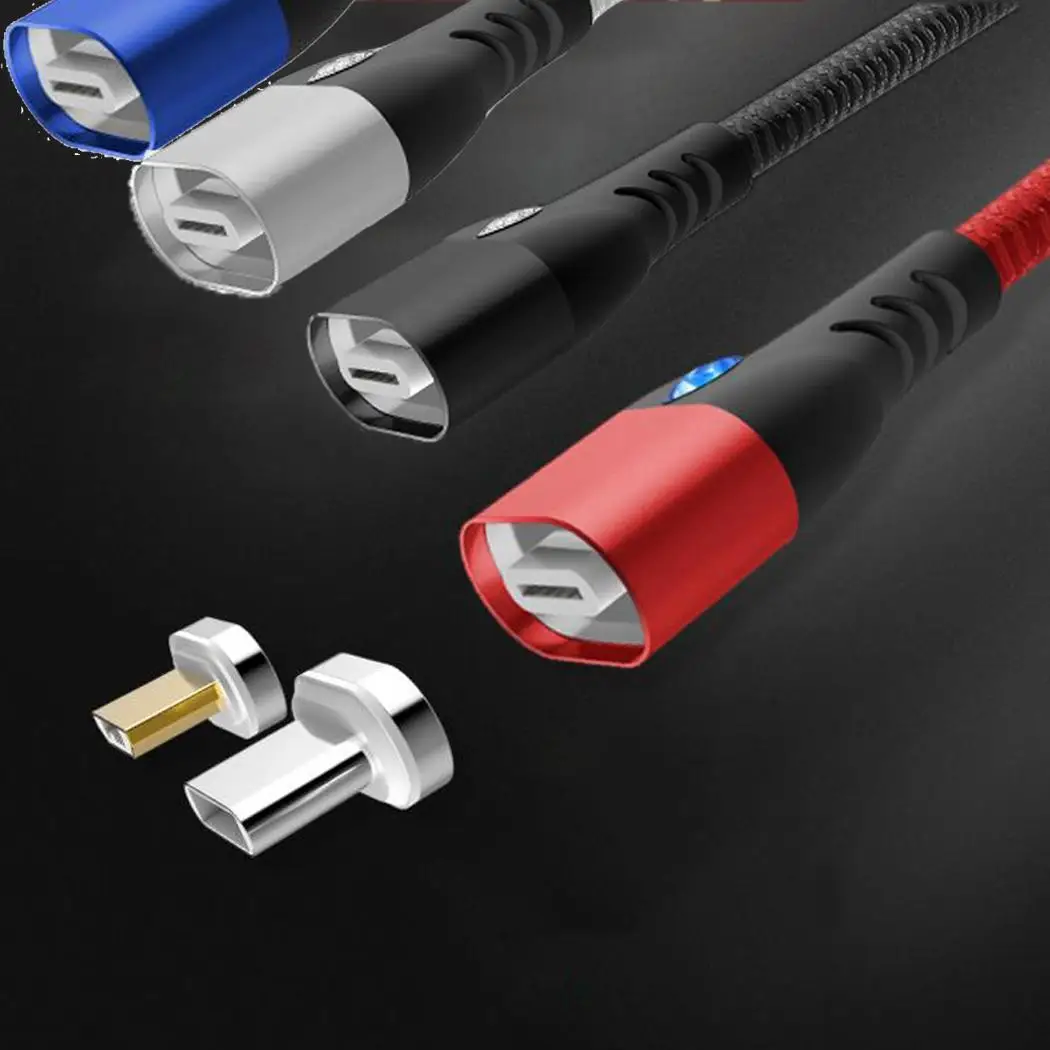 Micro usb type C Магнитный зарядный кабель интерфейс порт для Android Быстрая зарядка