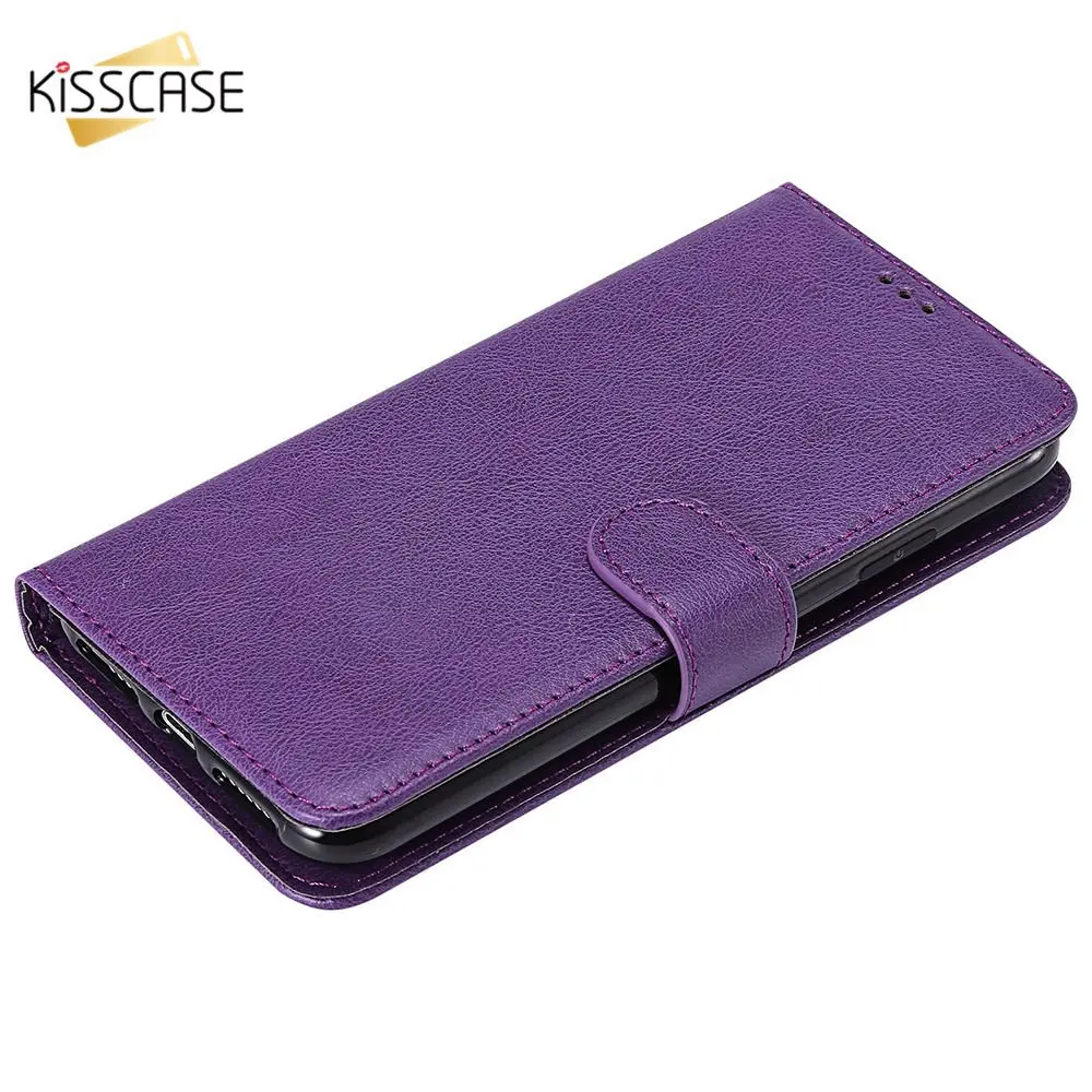 Кожаный чехол портмоне KISSCASE для Samsung Galaxy A J Series A3 A5 A6 A8 A9 Funda Capa Stand модные