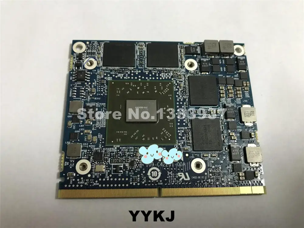 Для Dell Precision M4600 M4700 M4800 216 0834044 для ATI M4000 GDDR5 1 ГБ VGA Видеокарта чехол 109 C42251 00A|Платы