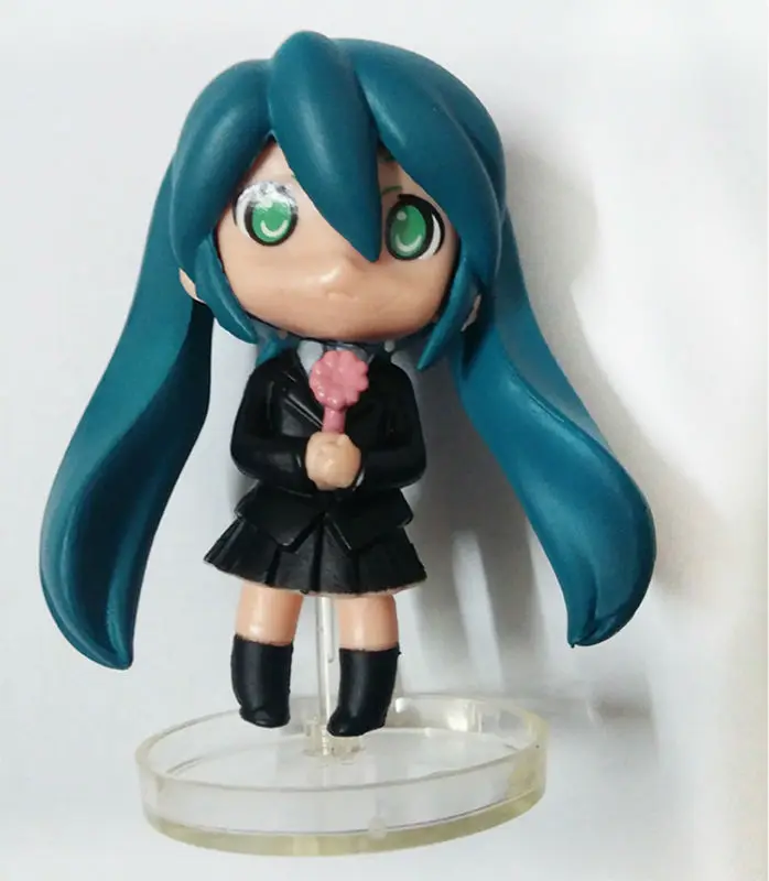 10 шт./компл. Nendoroid Petit Vocaloid фигурка хорошая улыбка Хацунэ Мику Фигурки игрушки для