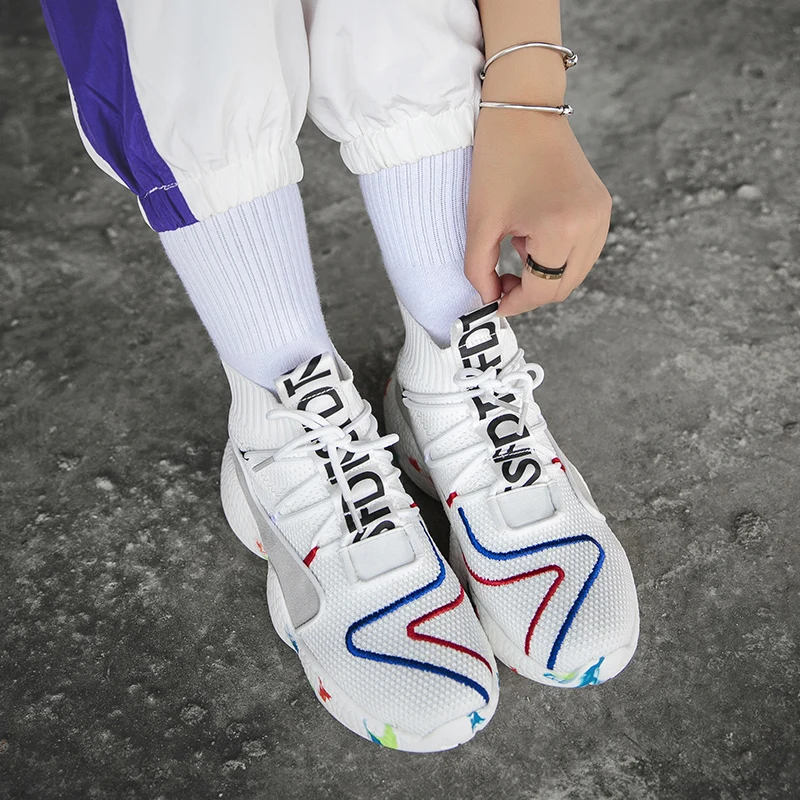 Спортивная обувь для мужчин кроссовки уличная дышащая зимняя спортивная с мехом