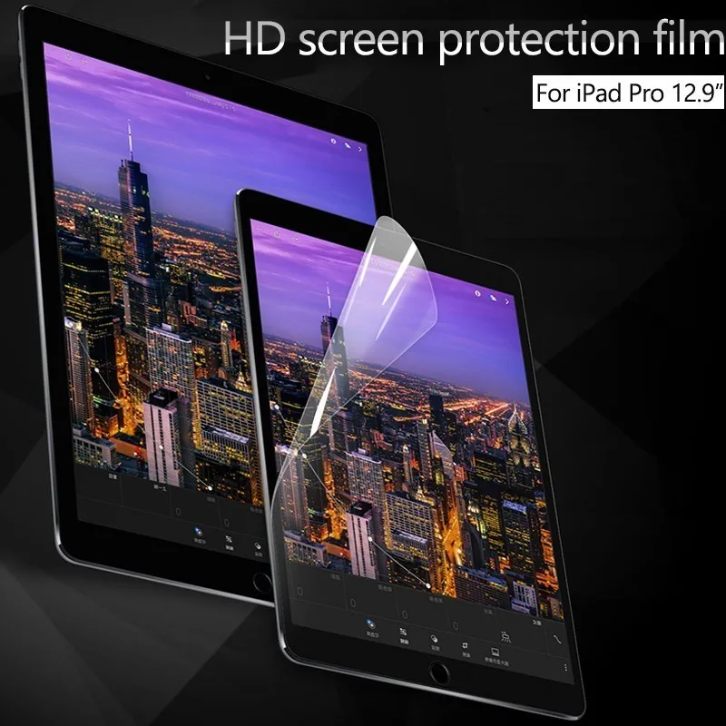 HD защитная пленка для экрана ipad pro 12 9 дюйма Защита от царапин Пыленепроницаемая