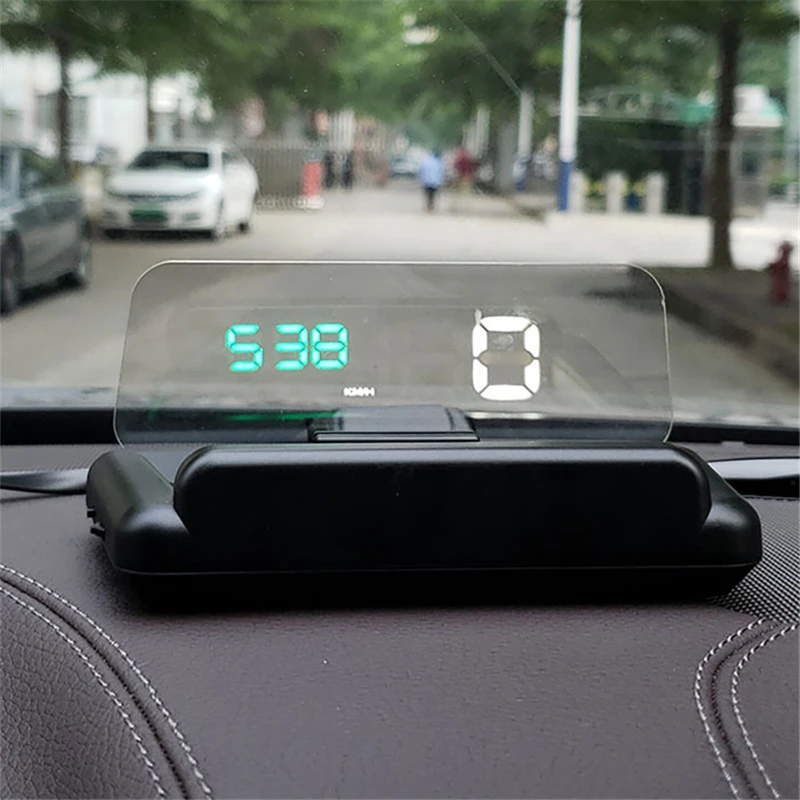 Автомобильный C500 5 дюймов OBD2 EUOBD Порты и разъёмы HUD на лобовое стекло Дисплей умный