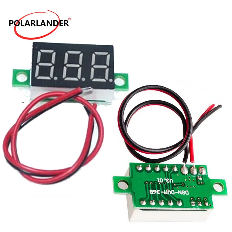 Цифровой вольтметр мини-измеритель с ЖК-дисплеем | Автомобили и мотоциклы