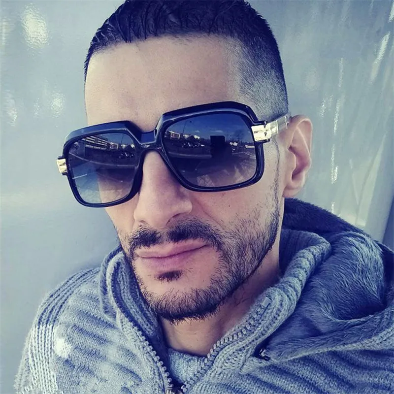 

YOOSKE Trendy Oversized Sunglasses Men Women Luxury Brand Designer Retro Sun glasses Female Over size Big Frame Sunglass UV400