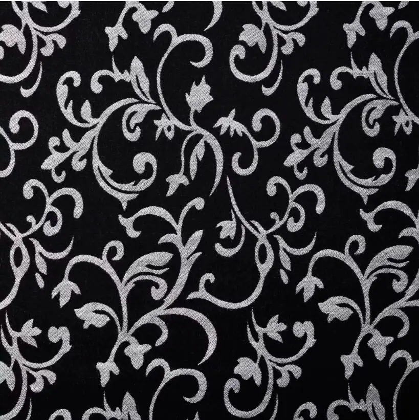 VidaXL элегантный шезлонг Avec мотив цветочный Tissu Noir Et Бланк мебель для гостиной