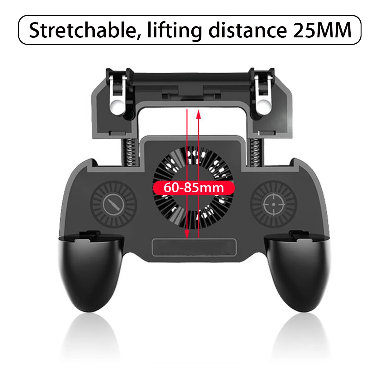 Мобильный геймпад для PUBG вентилятор охлаждения L1 R1 контроллер шутера ручка