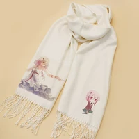anime guilty crown yuzuriha inori scarves sakata gintoki cosplay softscarf shawl scarf fashion christmas gifts