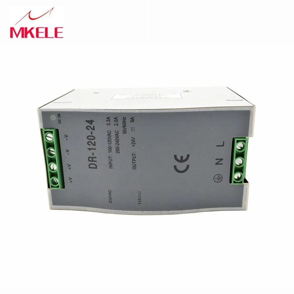 DR-120 Din Rail Voeding 120 W 15 V 8A Ac Dc Converter Voor LED Strip Led Driver With CE ROHS Certifications 12V 24V 15V | Обустройство