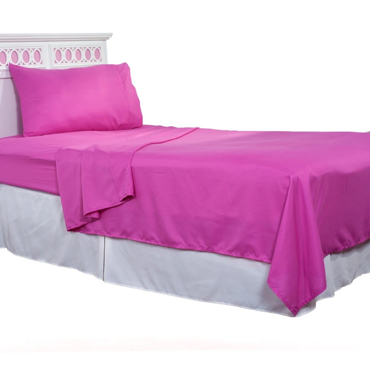 Lavish Home Series 1200 3 шт Twin лист Set розовый|Простыня| |