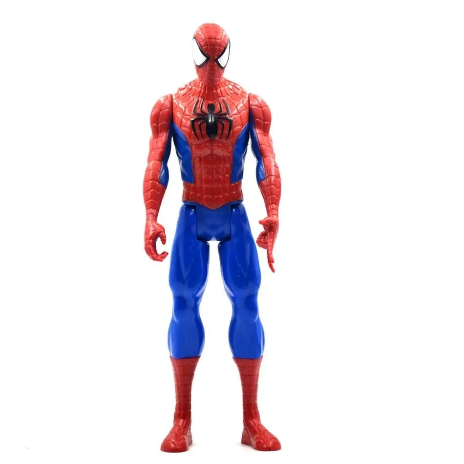 Игрушки Marvel мстители 30 см экшн фигурки танос халкбастер Человек паук Железный