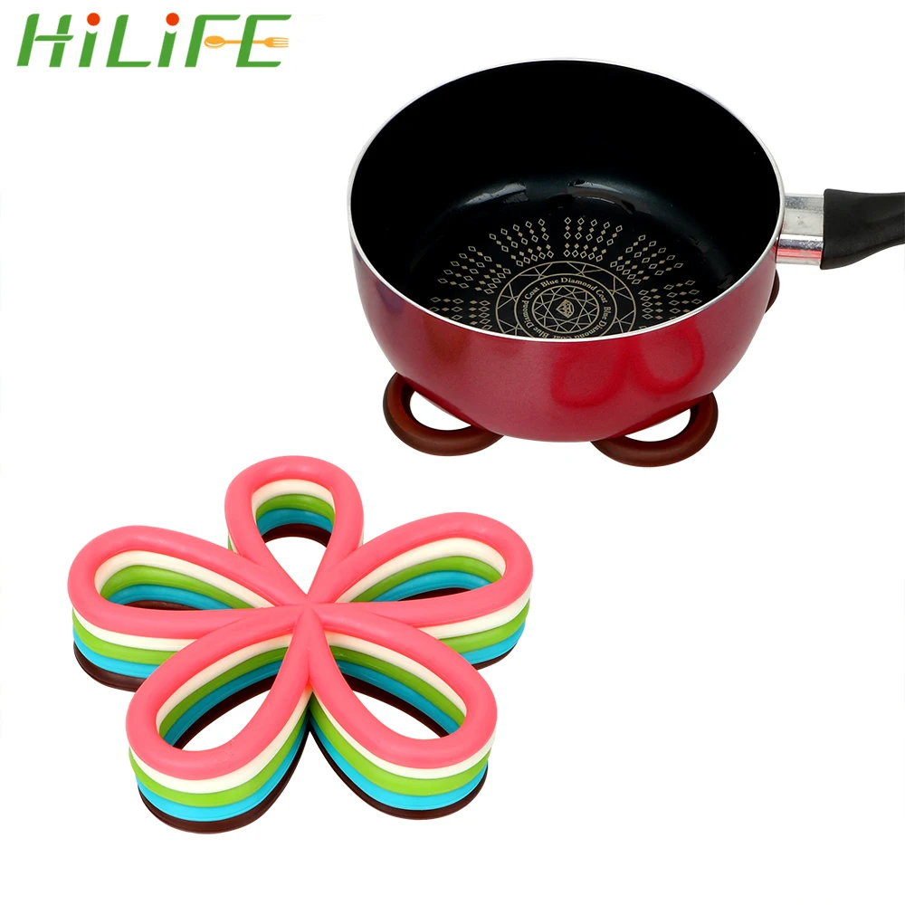 Держатель для кастрюли HILIFE кухонные подставки в форме сливы декоративные