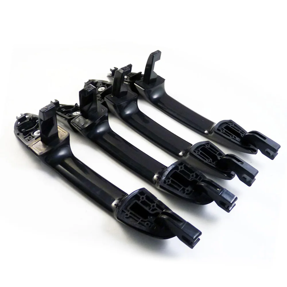 4 шт. черная наружная левая передняя Наружная дверная ручка для KIA SPECTRA/CERATO 2005 2009