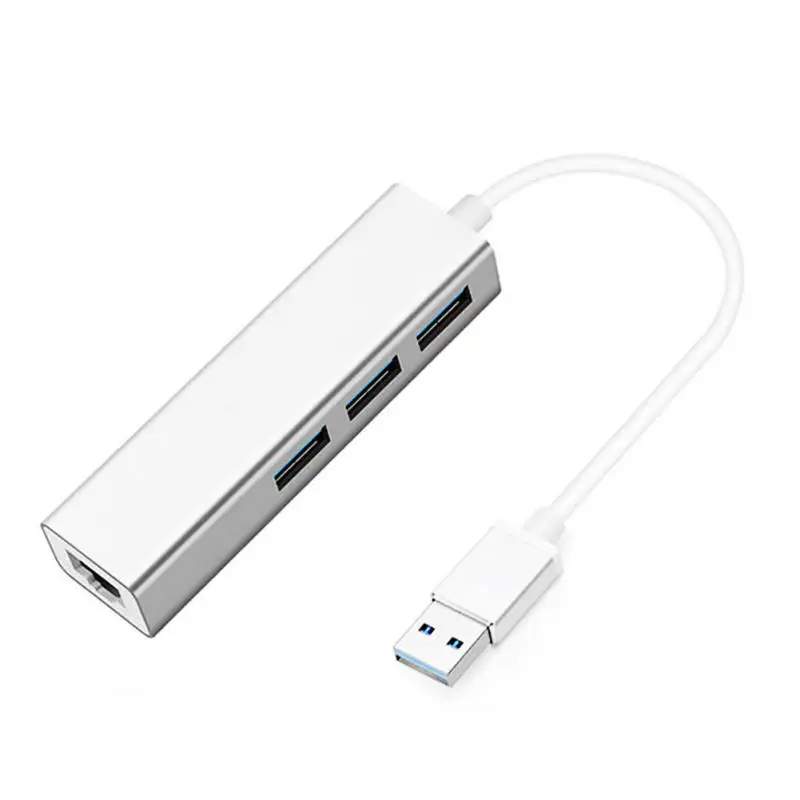 Ult-лучший 3 порта Usb 0 концентратор сетевой адаптер для Ethernet Rj45 Lan гигабитный Sup