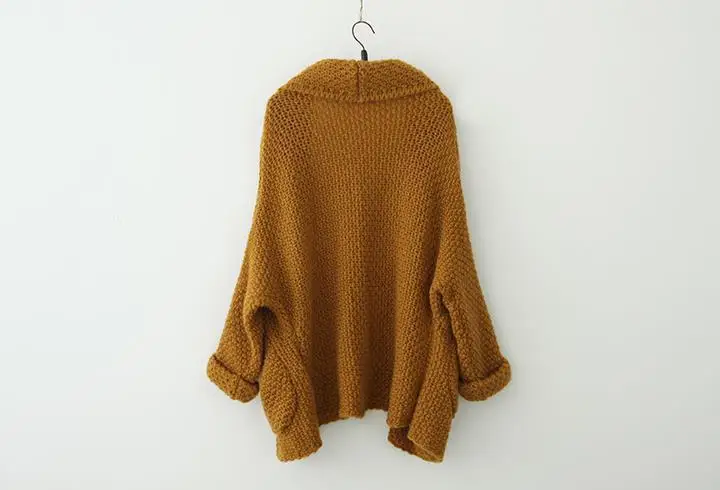 2018 весенний однотонный Повседневный женский свитер в Корейском стиле толстый