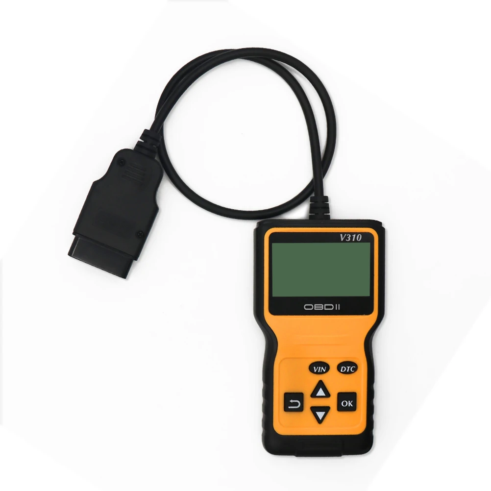 Профессиональный Универсальный OBD2 считыватель кодов OBD 2 сканер светильник льный