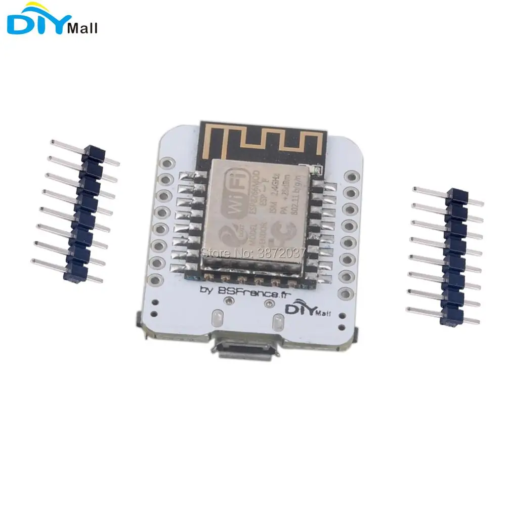Weather Station Kit MiniDK ESP8266 макетная плата 0 96 OLED дисплей BME280 датчик температуры провод